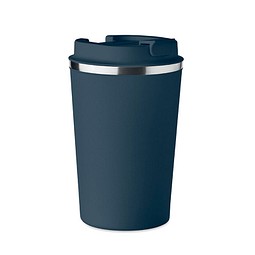 Doppelwandiger Becher 350ml BRACE, Marineblau