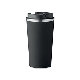 Doppelwandiger Becher 510 ml BRACE +, Schwarz