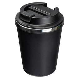 Doppelwandiger Trinkbecher Buffalo,schwarz