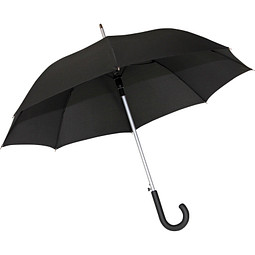 doppler® Stockschirm Alu Lang AC, schwarz