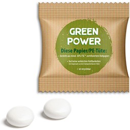 Double mentos, 5,6 g, mentos Mint, Verbundfolie weiß, inkl. Druck