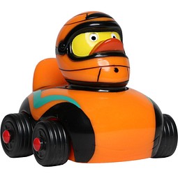 Ducks on Wheels, orange