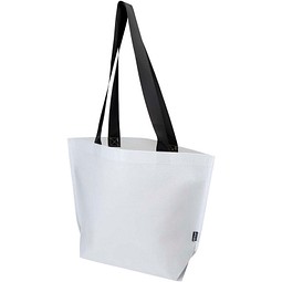 Duo GRS recycelte doppellaminierte Tragetasche 18L, weiss