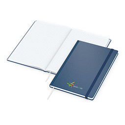 Geiger-Notes Easy-Book Comfort Bestseller A5, inkl. Siebdruck, dunkelblau