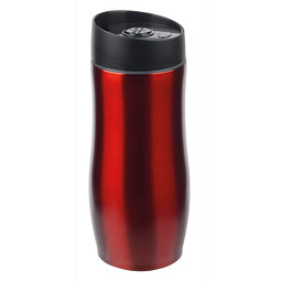 Edelstahl Isolierbecher To Go, 380 ml, rot