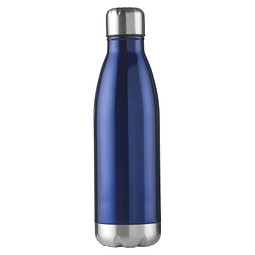 Thermo-Trinkflasche Design, 500 ml, blau