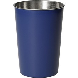 Edelstahlbecher Metallo, 270 ml, blau