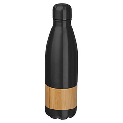 Edelstahlflasche Kobe,schwarz