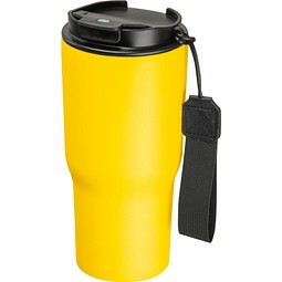 Edelstahltrinkbecher, 550ml, gelb