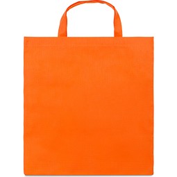 Einkaufstasche aus Non-woven (80 g/m²), Orange