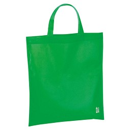 Einkaufstasche aus recyceltem Non Woven , grün