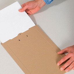 Einzelversandkarton B4 für Bild-Wandkalender A4