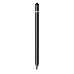 XD COLLECTION Eleganter Metallstift, blaue Mine, grau