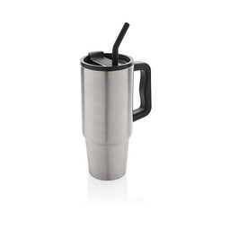 Vakuum-Isolierbecher Embrace Deluxe aus RCS, 900 ml, silber