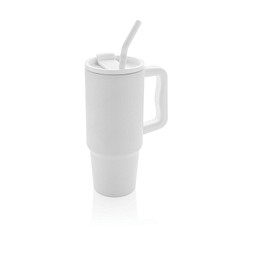 Vakuum-Isolierbecher Embrace Deluxe aus RCS, 900 ml, weiß