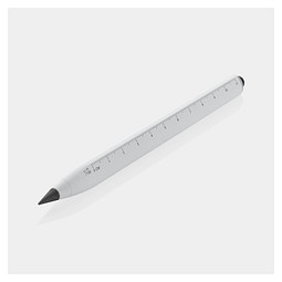 Eon Infinity Multitasking Stift aus RCS recycelt. Aluminium, weiß