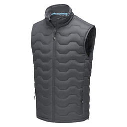 Epidote GRS isolierter Daunen-Bodywarmer aus recyceltem Material für Herren, storm grey, XL