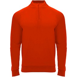 Epiro Half-Zip Sweatshirt für Kinder, rot, 12