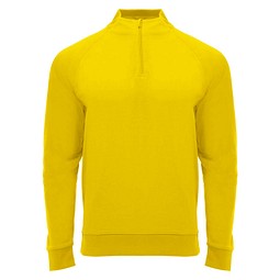 Epiro Half-Zip Sweatshirt Unisex, gelb, 2XL