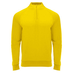 Epiro Half-Zip Sweatshirt Unisex, gelb, S