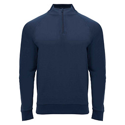 Epiro Half-Zip Sweatshirt Unisex, Navy Blue, XL