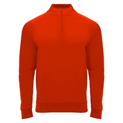 Epiro Half-Zip Sweatshirt Unisex, rot, 2XL