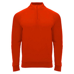 Epiro Half-Zip Sweatshirt Unisex, rot, L
