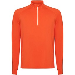 Estambul Half-Zip Sweatshirt für Herren, Fire orange, M