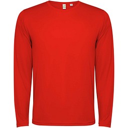Estoril Langarm-Shirt für Kinder, rot, 8