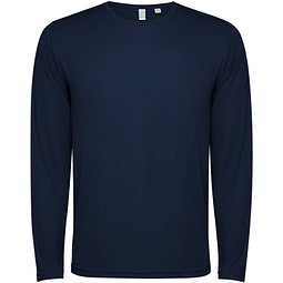 Estoril Langarm-Shirt Unisex, Navy Blue, XS
