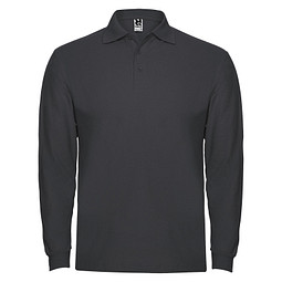 Estrella Langarm Poloshirt für Herren, Dark Lead, XL
