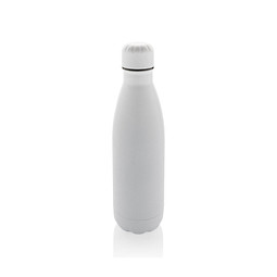 Eureka einwandige Wasserflasche aus RCS rec. Stainless-Steel, weiß
