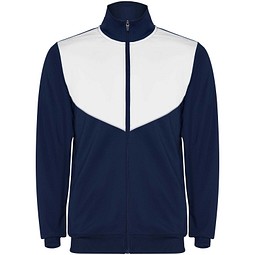 Evans Trainingsanzug Unisex, Navy Blue/weiß, L