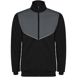 Evans Trainingsanzug Unisex, schwarz/grau, L