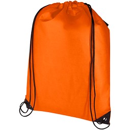 Giveaway Sportbeutel Evergreen – orange – mit 48h Express-Druck 5 Liter nachhaltiges rPET als praktischer Sportbeutel für Firmen-Events