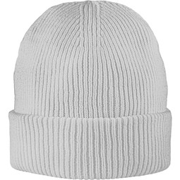 Exclusive Fine Rib Beanie, Grau