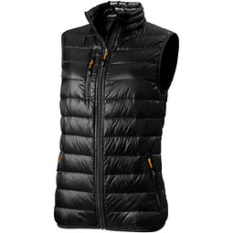 ELEVATE Damen Daunen Weste Bodywarmer Fairview, schwarz, XL