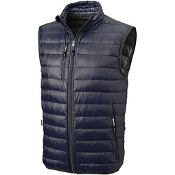 ELEVATE Herren Daunen Weste Bodywarmer Fairview, dunkelblau, XL