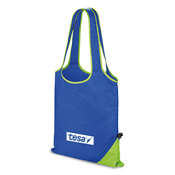 Faltbare Einkaufstasche Shopper Compact, royalblau/apfelgrün