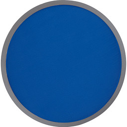 Faltbare Wurfscheibe aus Polyester mit Etui, blau