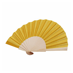 Faltbarer Fächer ECO COOL,gelb