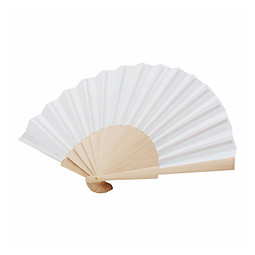 Faltbarer Fächer ECO COOL,weiß