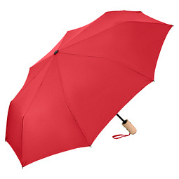 FARE Automatik-Taschenschirm ÖkoBrella, rot wS
