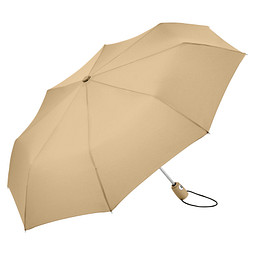 FARE® Automatik-Taschenschirm Open&Close, beige