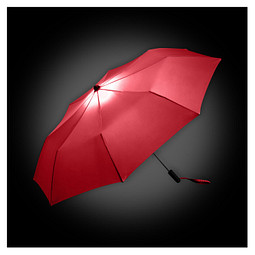 FARE® Oversize-Taschenschirm Skylight, rot
