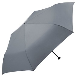 FARE Mini-Taschenschirm FiligRain "Only95" mit Handöffner, grau