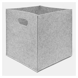 Filz-Aufbewahrungskorb HYGGE,hellgrau