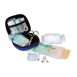 First Aid Kit - Erste Hilfe Set, 12-teilig, blau
