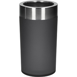 Flaschenkühler Ono, schwarz/silber