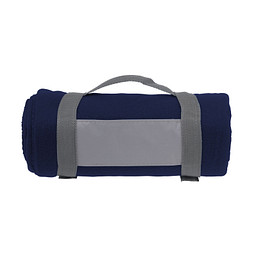 Fleecedecke Basic, 150x120 cm, blau